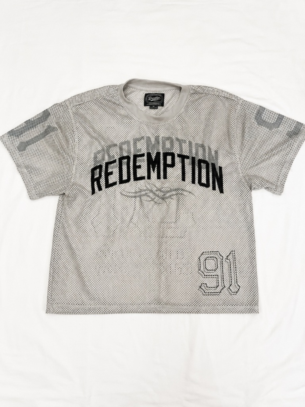 Brooklyn Cloth Redemption Mesh Jersey Tee M